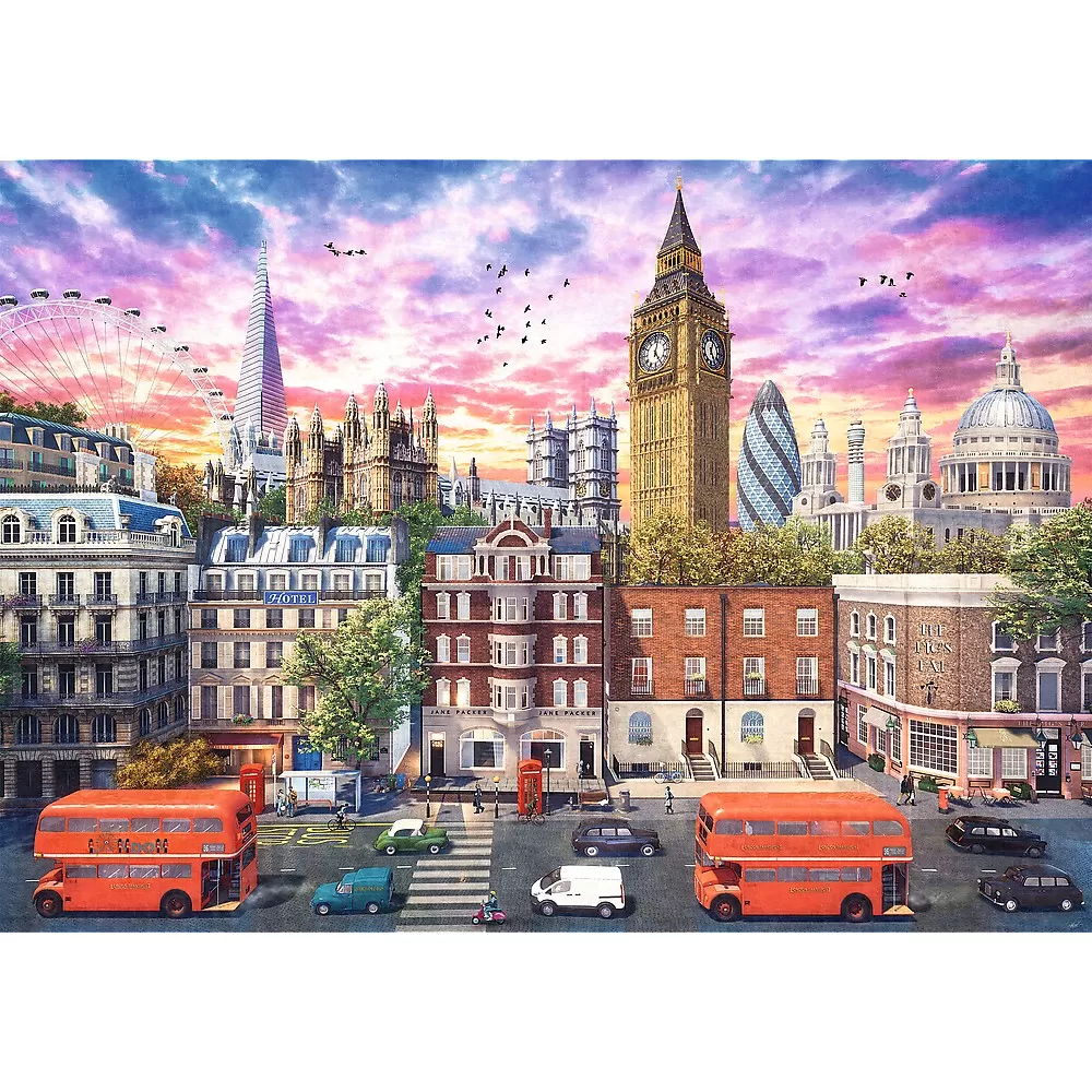 Puzzle trefl 4000 calatorie in londra [2]