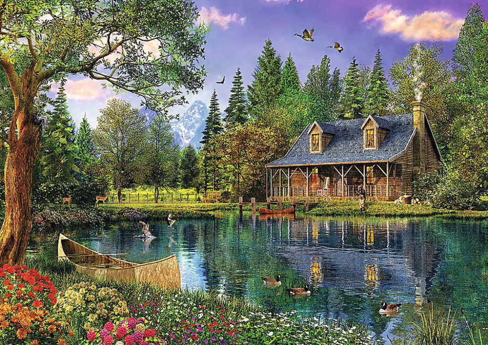 Puzzle trefl 4000 o dupa amiaza de vis [2]