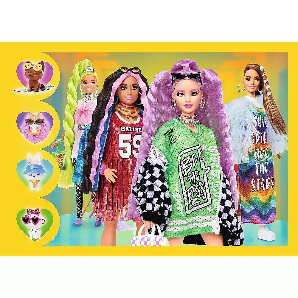 Puzzle trefl 4in1 barbie minunata lume [3]