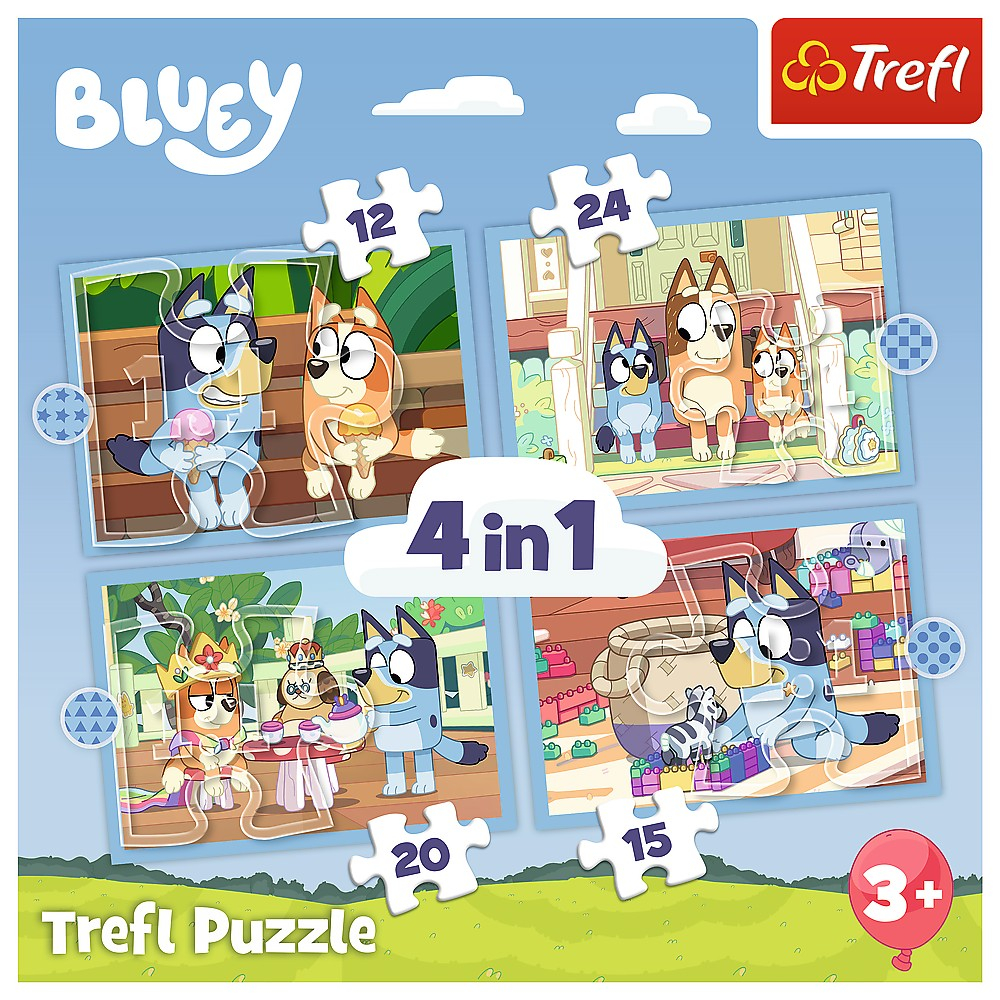 Puzzle trefl 4in1 bluey si lumea ei [6]