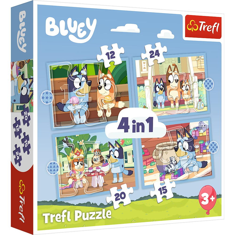 Puzzle trefl 4in1 bluey si lumea ei [1]