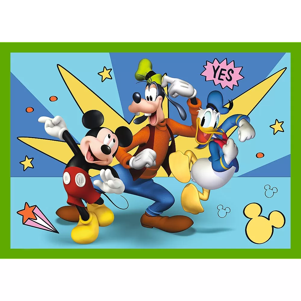 Puzzle trefl 4in1 mickey mouse si prietenii [2]