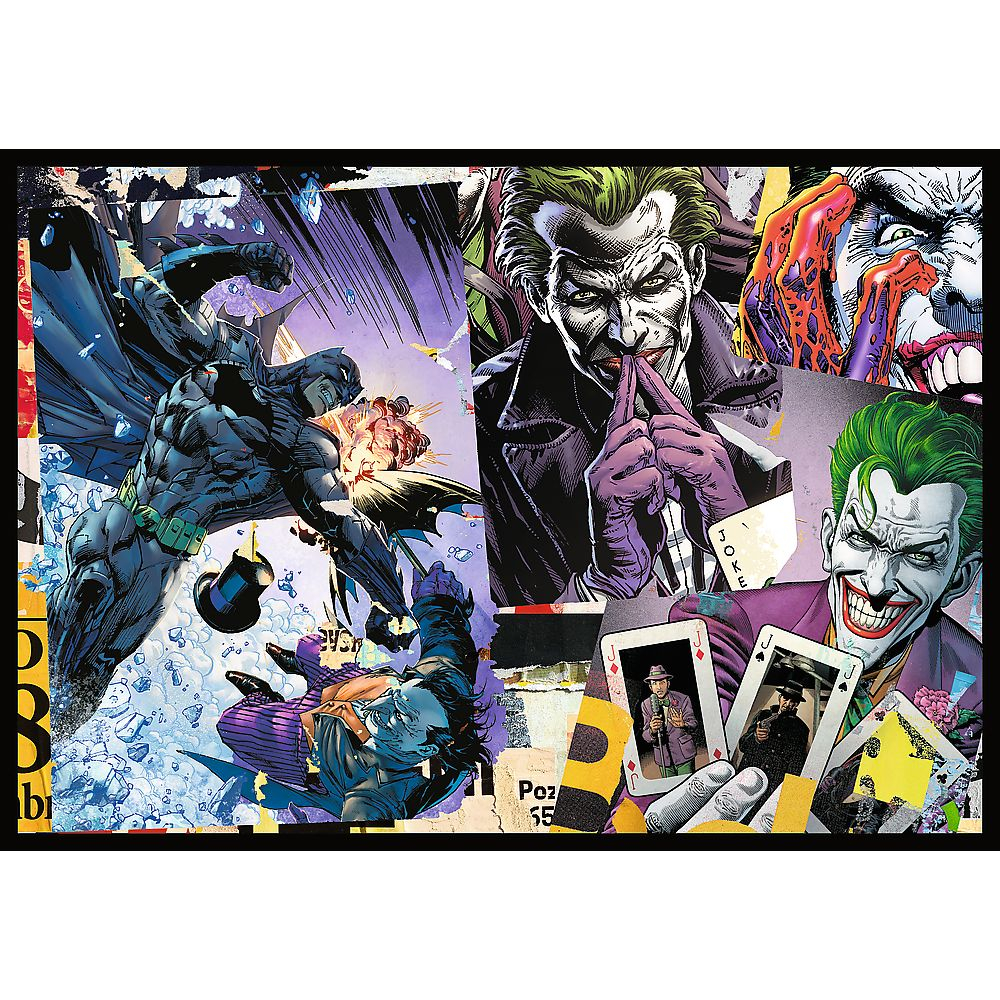 Puzzle trefl 4x250 batman dc batman in actiune [4]