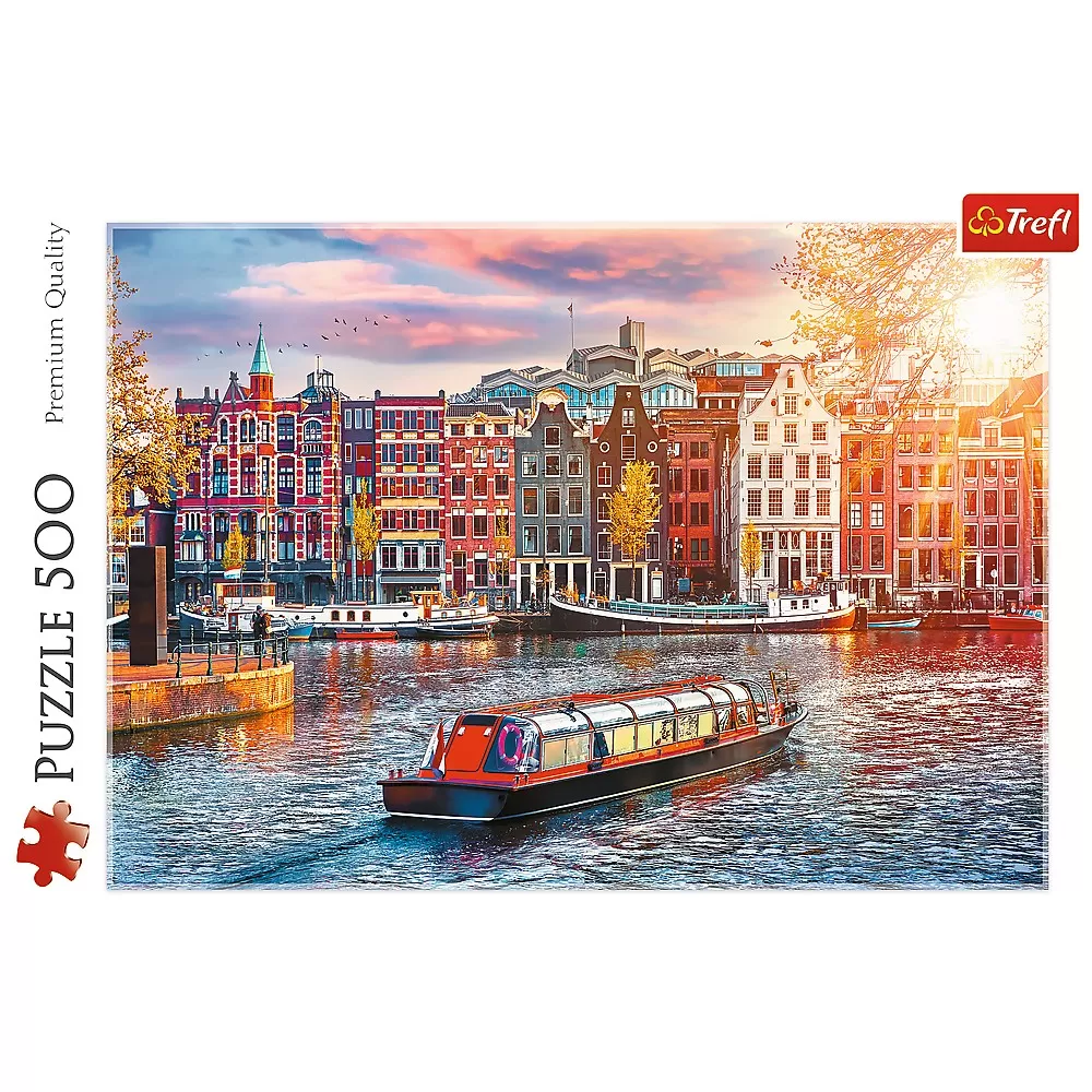 Puzzle trefl 500 amsterdam  [3]