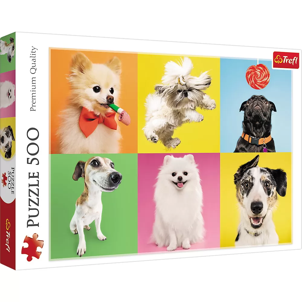 Puzzle trefl 500 catelusi [1]
