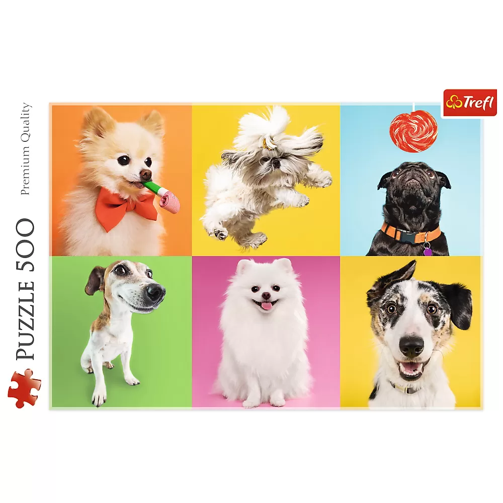 Puzzle trefl 500 catelusi [3]