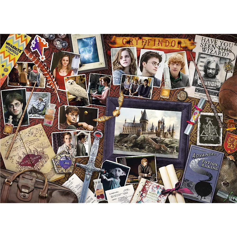 Puzzle trefl 500 harry potter - memoriile de la hogwart [2]
