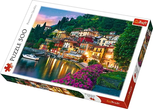 Puzzle trefl 500 lacul como italia [1]