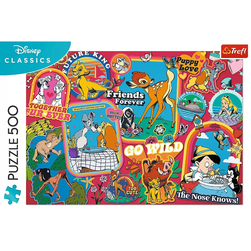 Puzzle trefl 500 lumea disney [3]