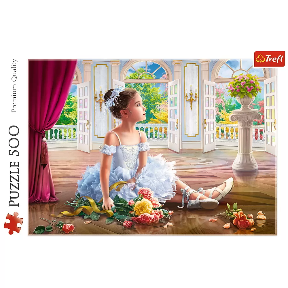 Puzzle trefl 500 micuta balerina [3]