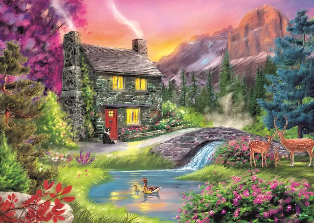 Puzzle trefl 500 muntele idyll [2]