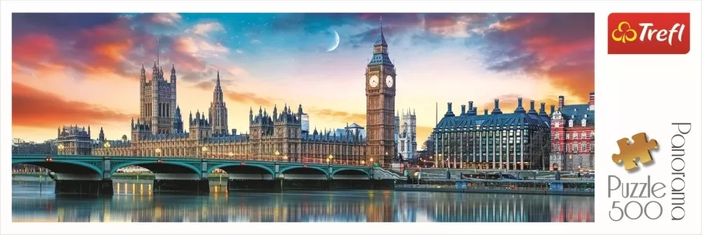 Puzzle trefl 500 panorama big ben [3]