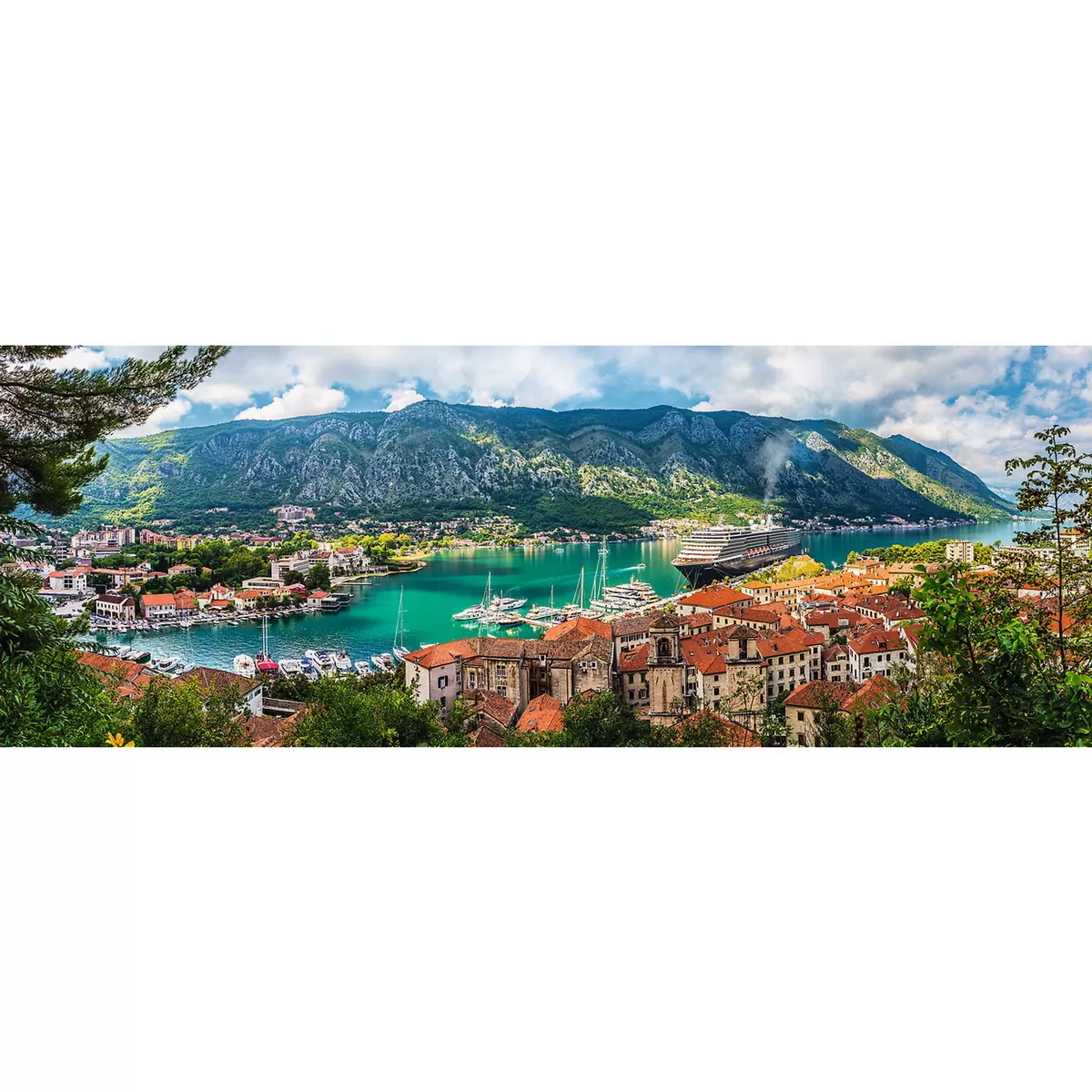 Puzzle trefl 500 panorama orasul kotor muntenegru [2]
