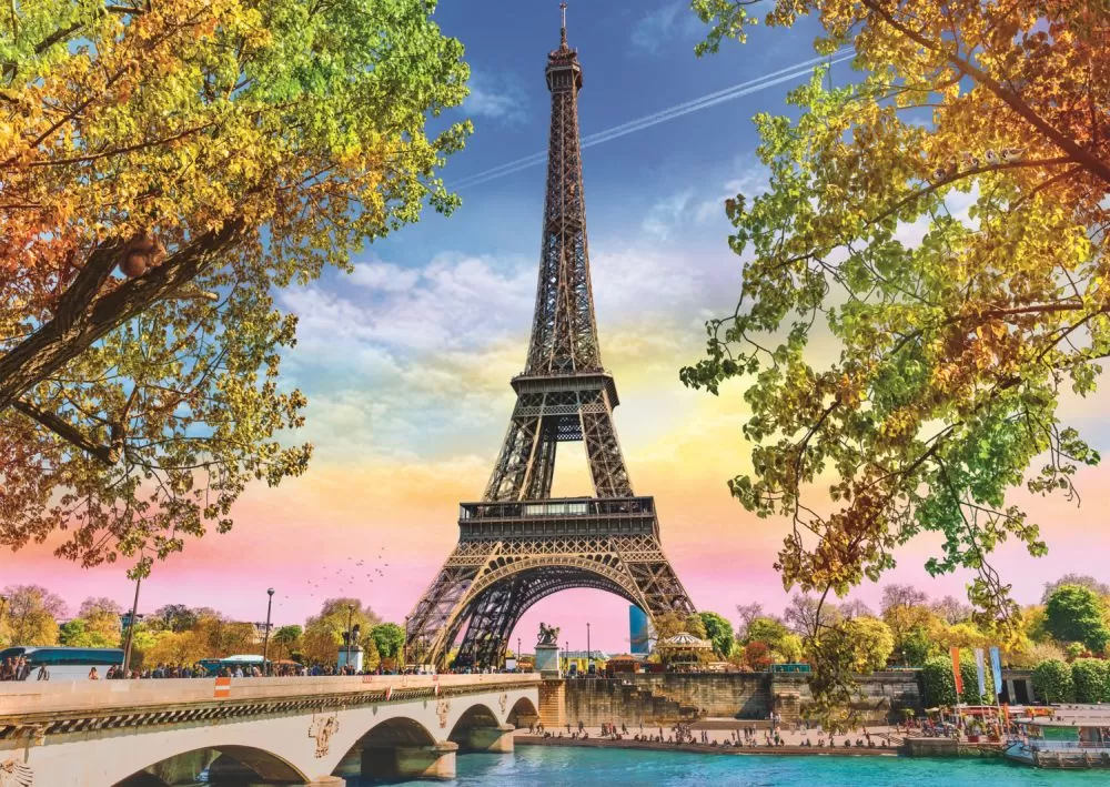 Puzzle trefl 500 romanticul paris [2]