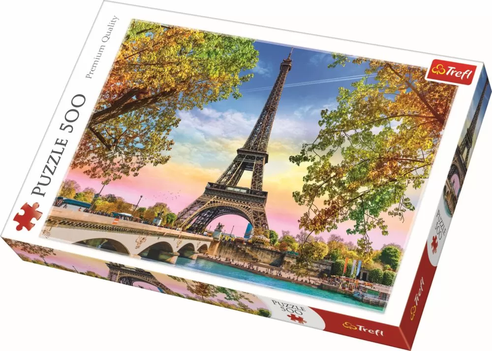 Puzzle trefl 500 romanticul paris [1]