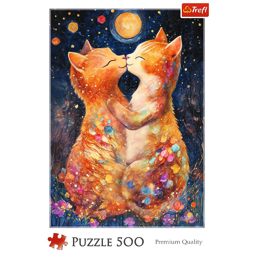 Puzzle trefl 500 sarut in lumina lunii copii varsta 10 ani - +15 ani [3]