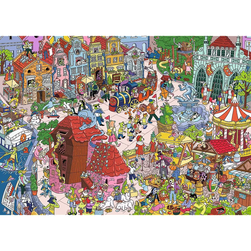 Puzzle trefl 500 spy guy obiecte pierdute in gdansk polonia [2]