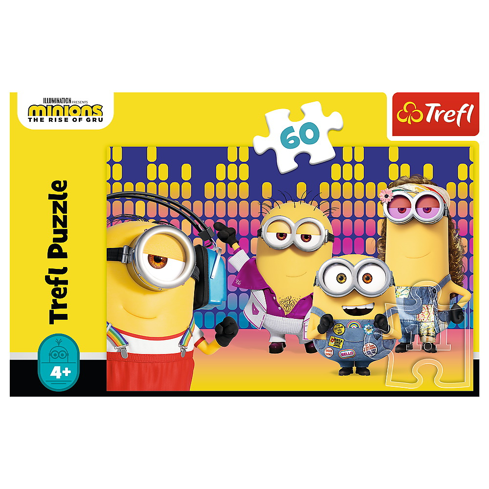 Puzzle trefl 60 minionii dansatori [3]