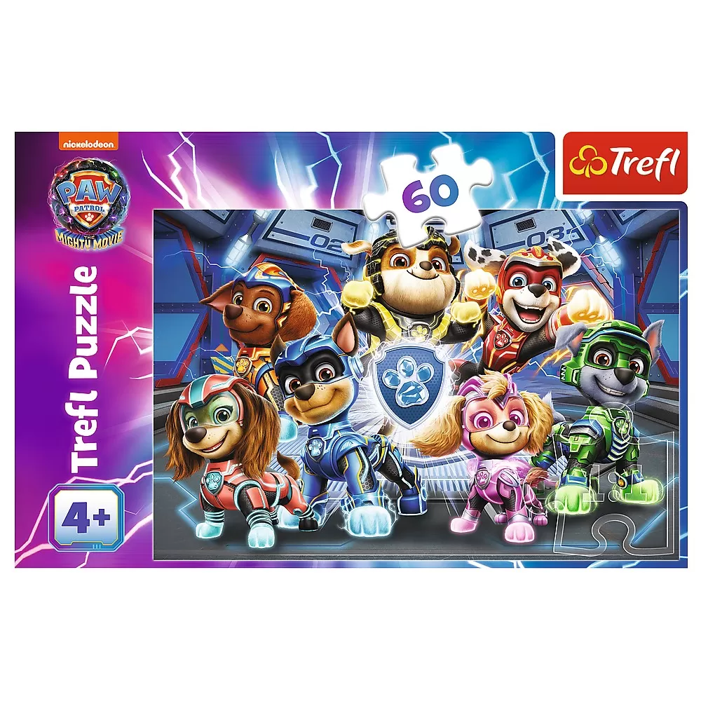 Puzzle trefl 60 patrula catelusilor aventurile orasului [3]