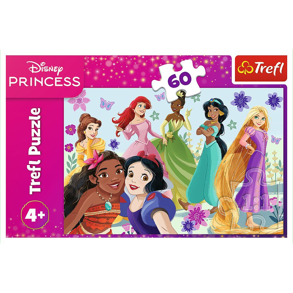 Puzzle trefl 60 printese in actiune copii varsta 4 ani - 9 ani [3]