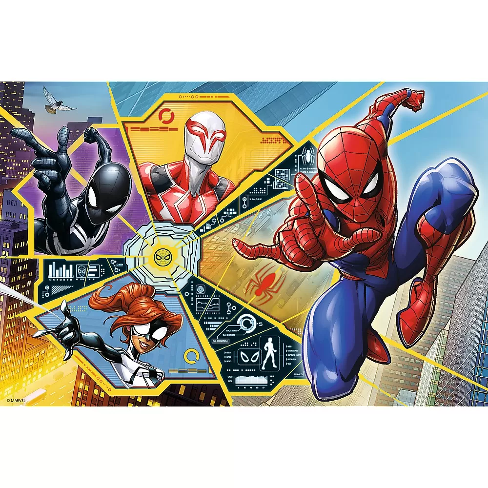 Puzzle trefl 60 spiderman panza de paianjen [2]