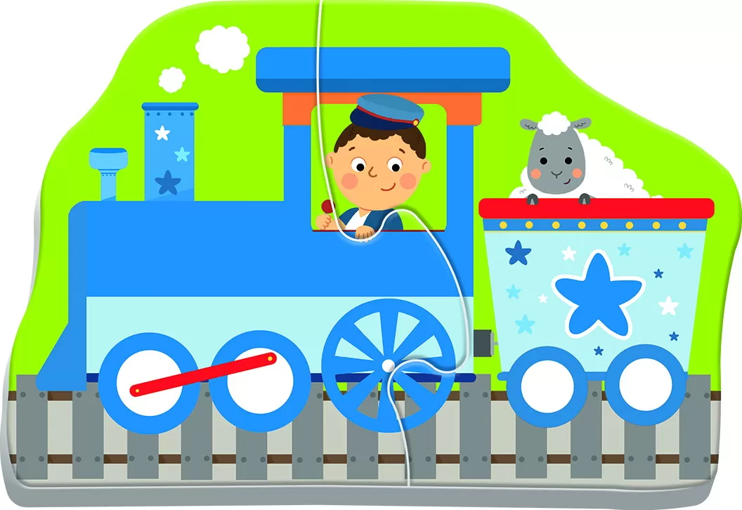 Puzzle trefl baby clasic vehicule pentru transport 8 piese [4]