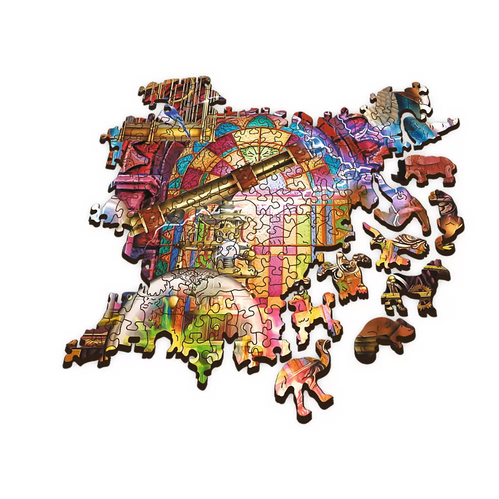 Puzzle trefl din lemn 1000 piese camera magica [3]