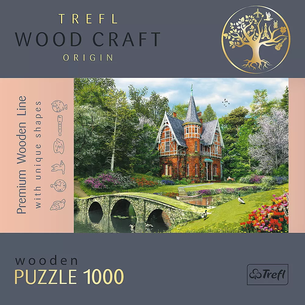 Puzzle trefl din lemn 1000 piese casa victoriana [5]