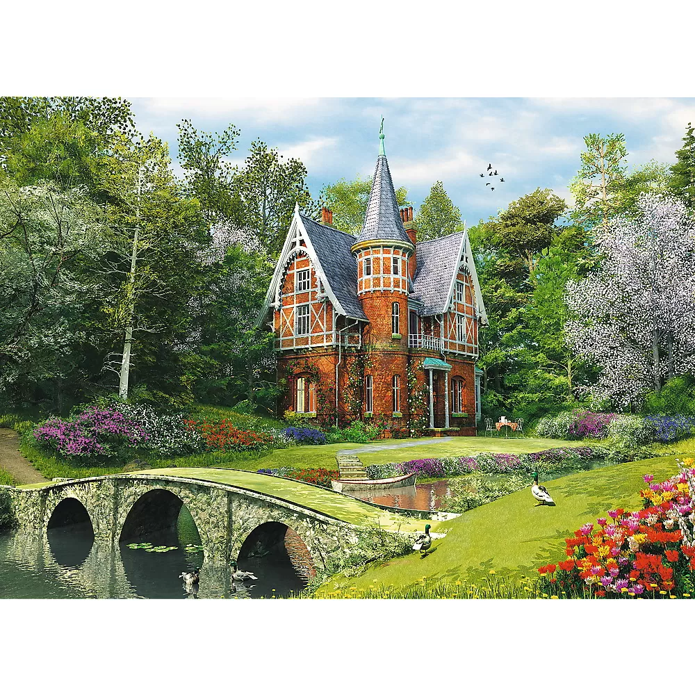 Puzzle trefl din lemn 1000 piese casa victoriana [2]