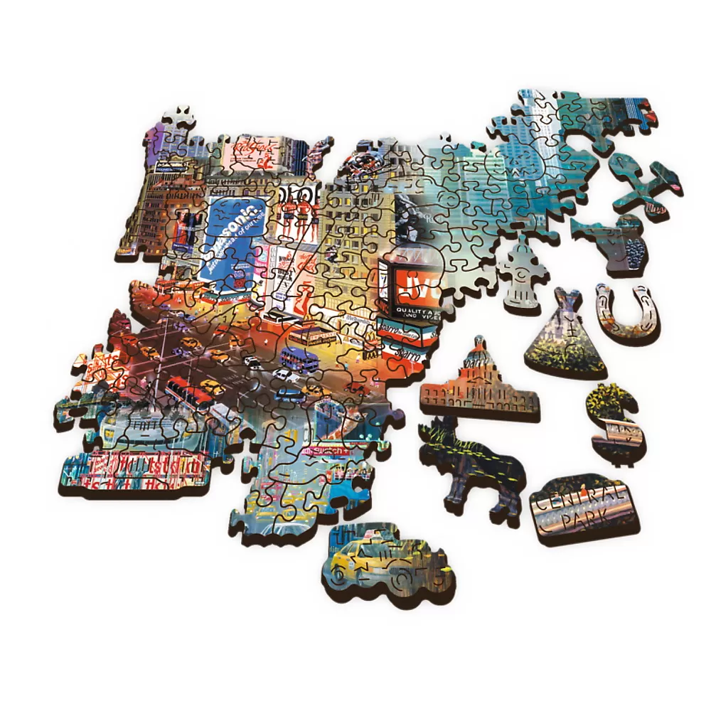 Puzzle trefl din lemn 1000 piese new york  [3]