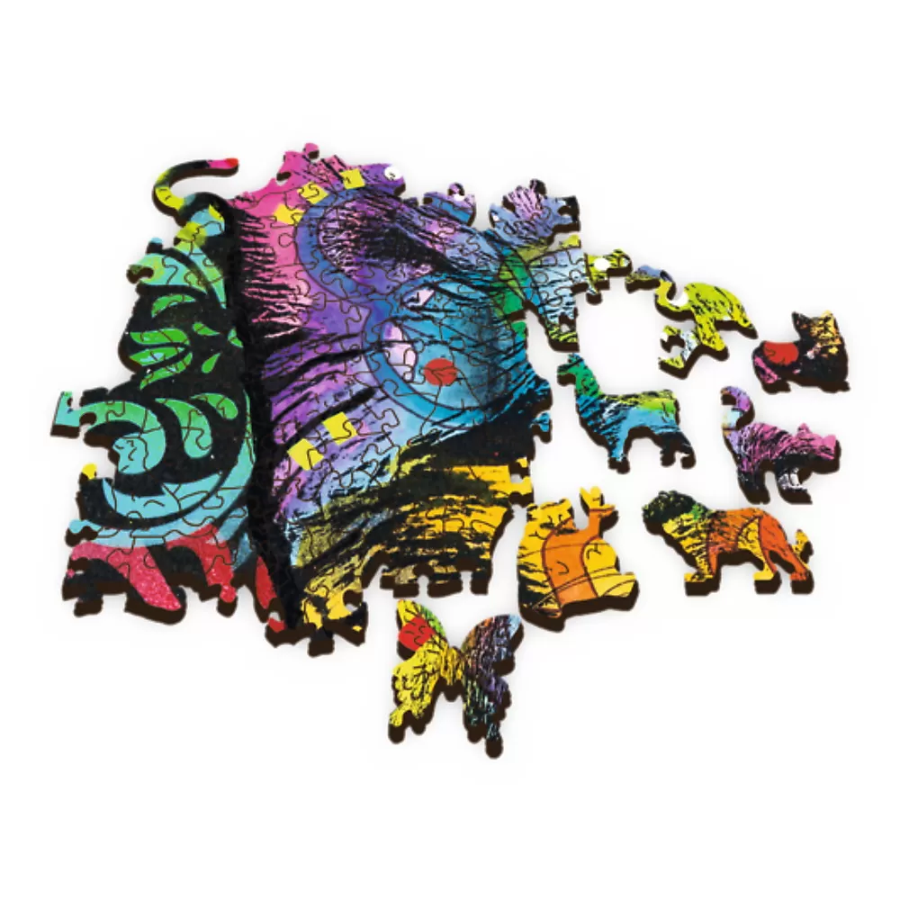 Puzzle trefl din lemn 500+1 piese catelusii dragalasi [3]