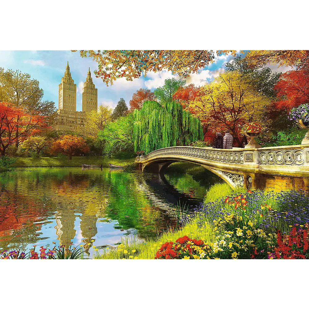 Puzzle trefl din lemn 500+1 piese central park new york [2]