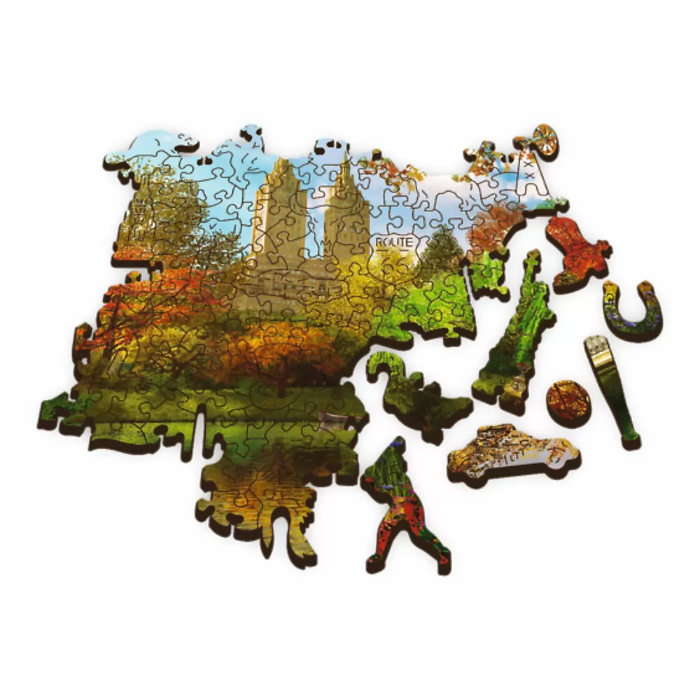 Puzzle trefl din lemn 500+1 piese central park new york [3]