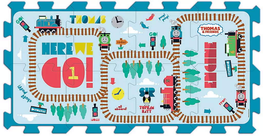 Puzzle trefl din spuma thomas si prietenii [3]