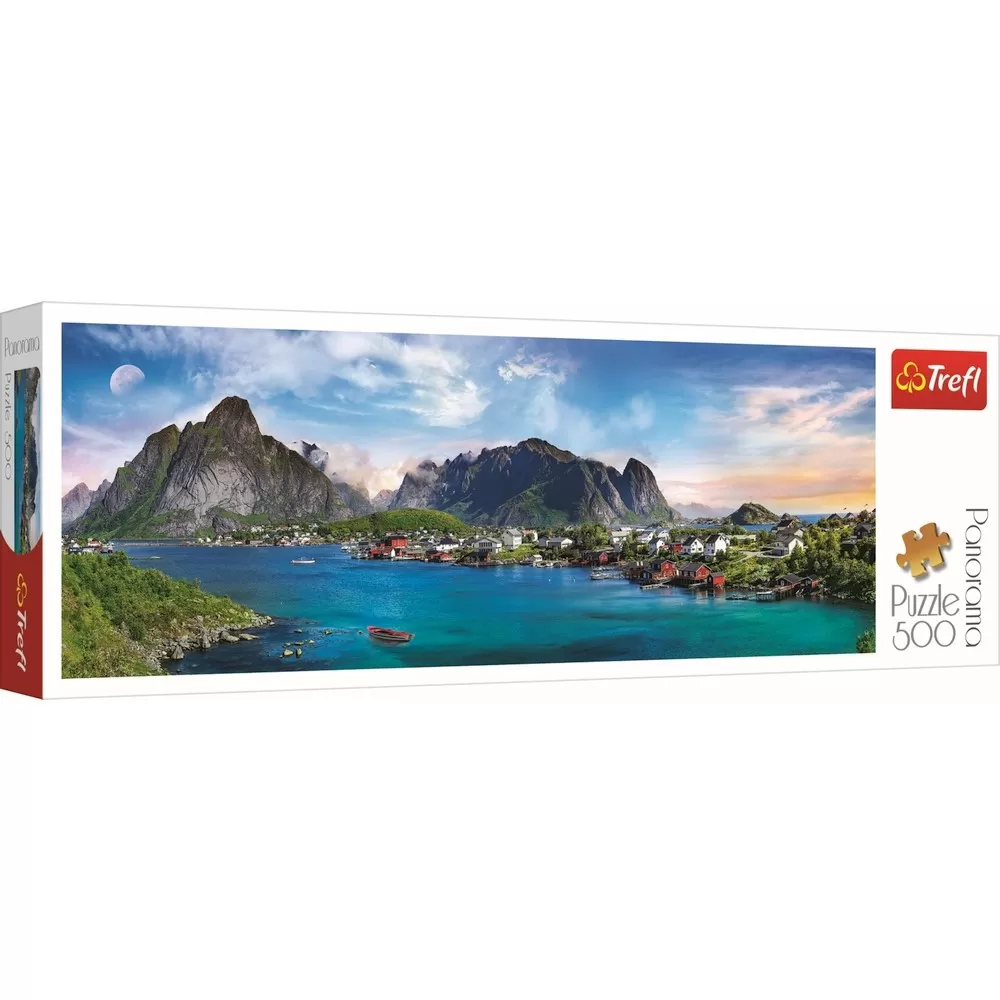 Puzzle trefl panorama 500 arhipelagul norvegian lofoten [1]