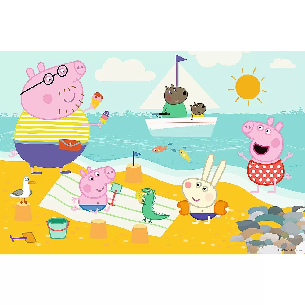 Puzzle trefl primo  24 super maxi disney peppa pig [2]