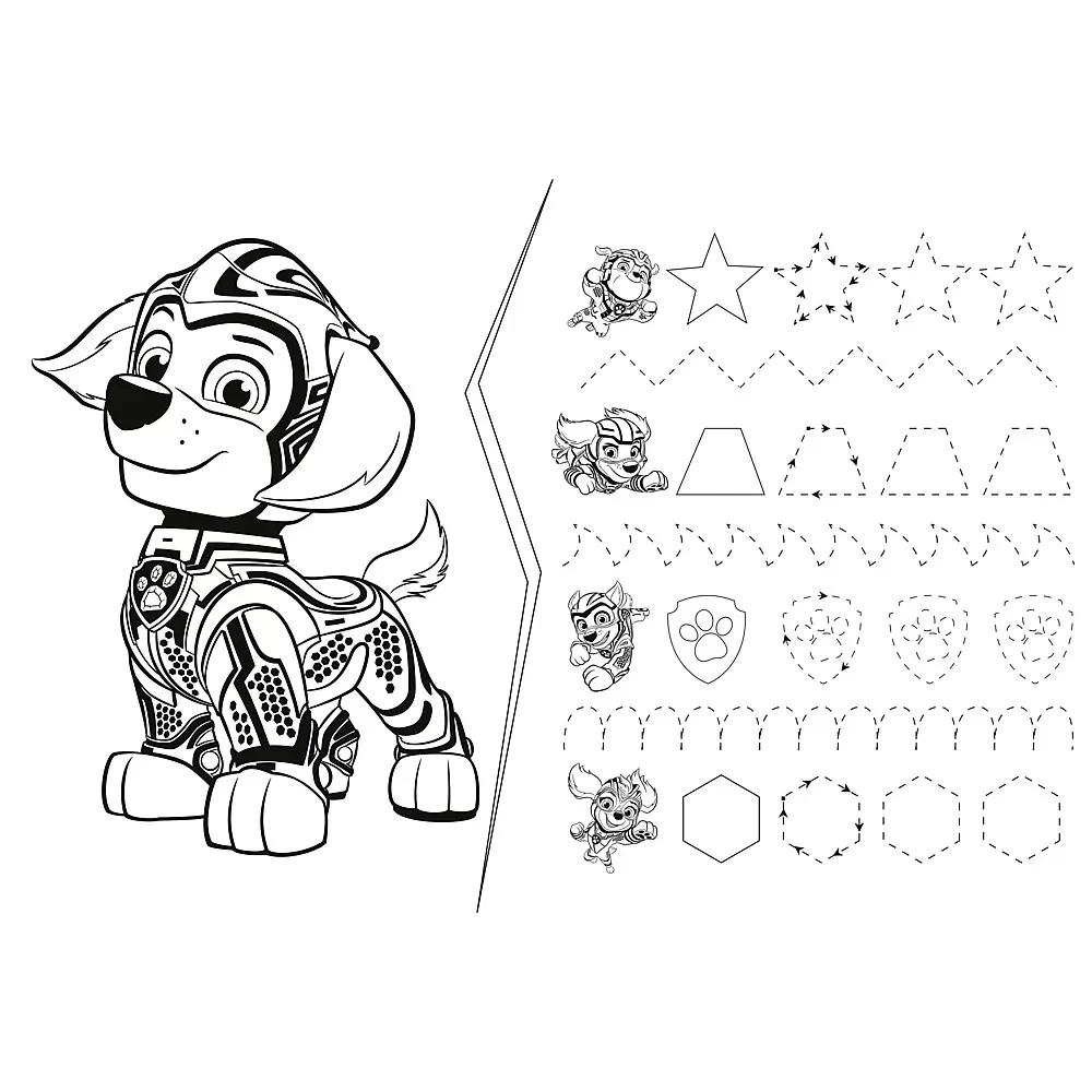 Puzzle trefl primo 24 super maxi patrula catelusilor echipa in actiune [3]
