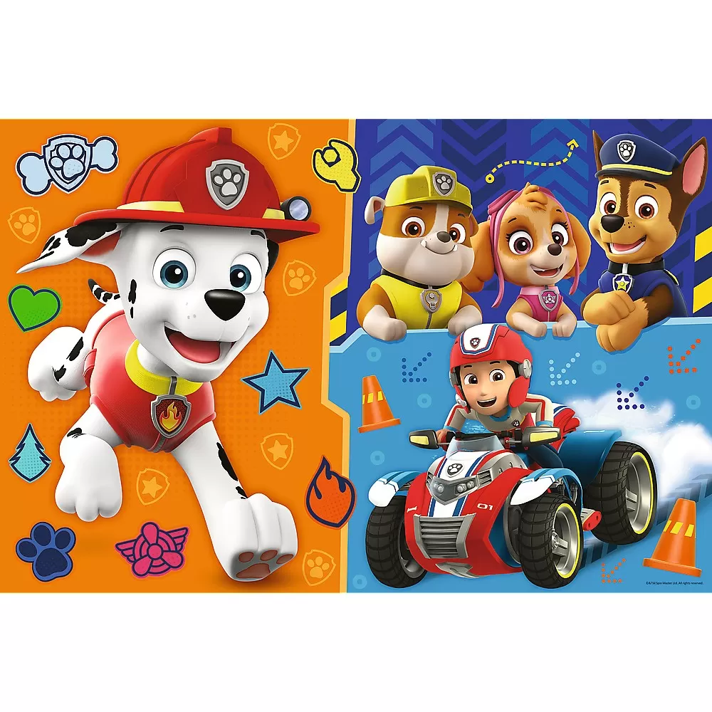 Puzzle trefl primo  super giant 15 patrula catelusilor cunoaste echipa [2]