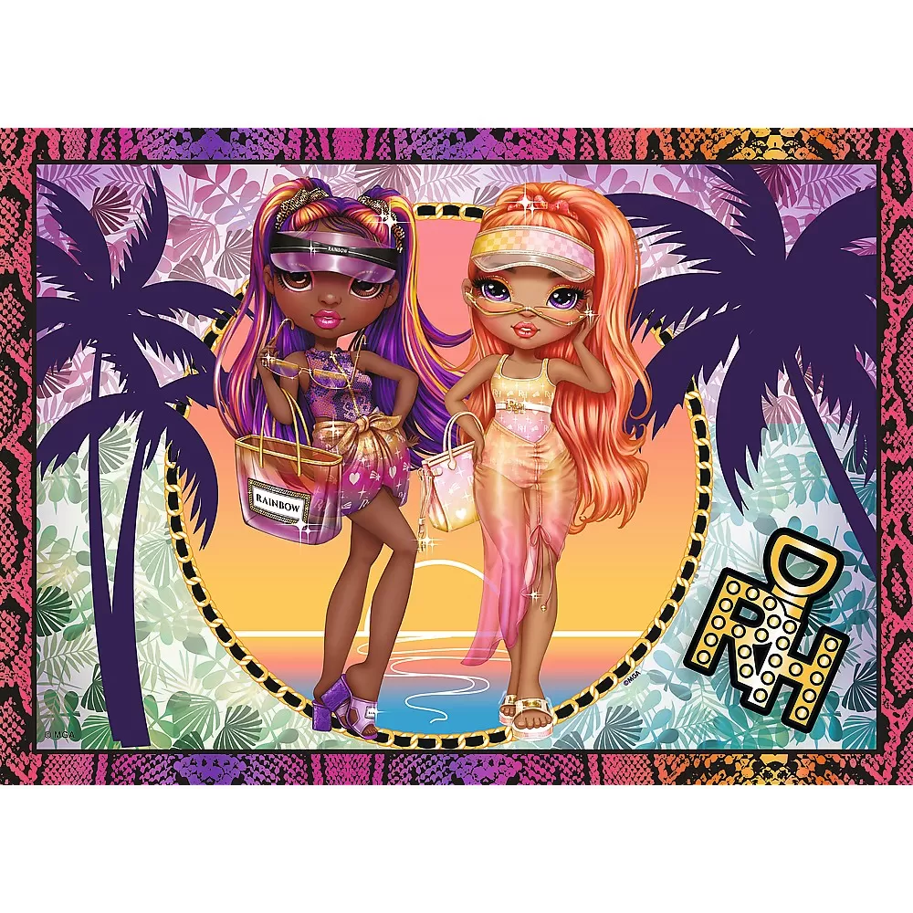 Puzzle trefl rainbow high 4in1 papusile fashion [4]