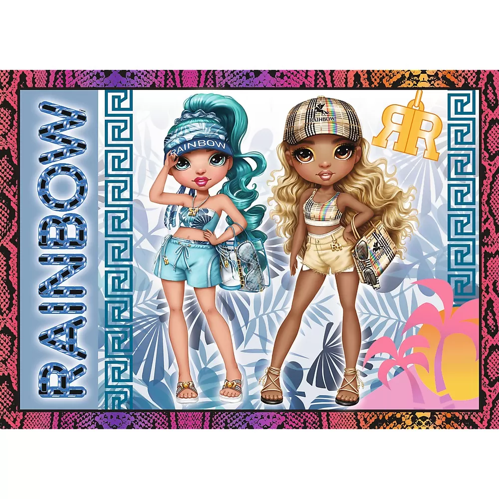 Puzzle trefl rainbow high 4in1 papusile fashion [2]