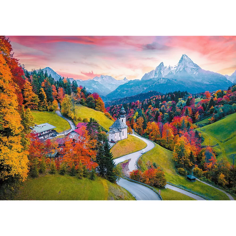 Puzzle trefl uft 1000 peisaj idilic alpi [2]
