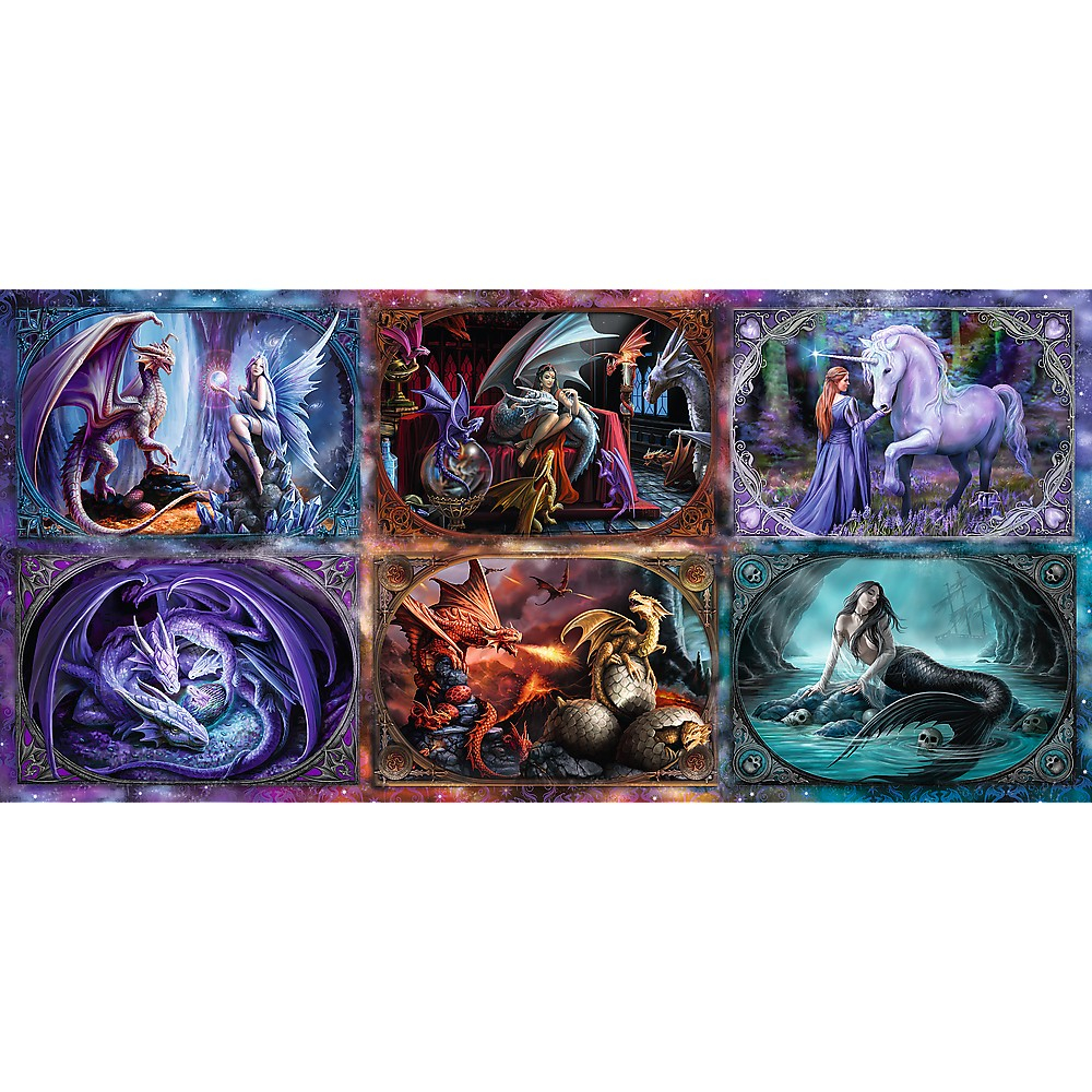 Puzzle trefl uft 9000 anne stokes collections creaturi fantastice [3]