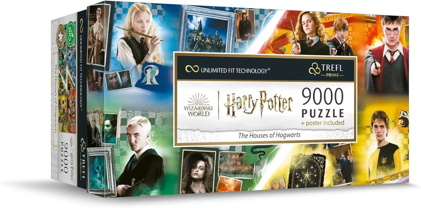 Puzzle trefl uft 9000 harry potter casele din hogwarts  [1]
