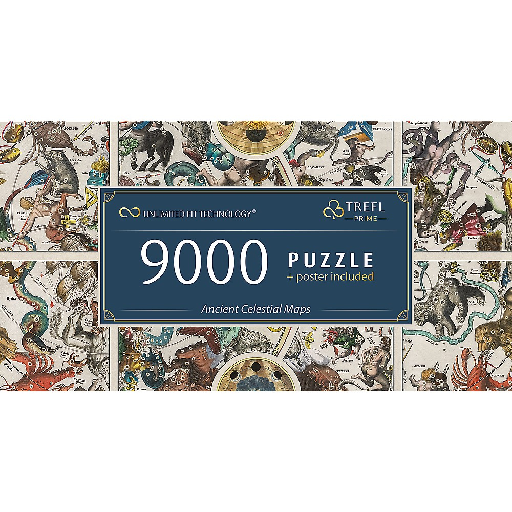 Puzzle trefl uft 9000 harti celeste antice [5]