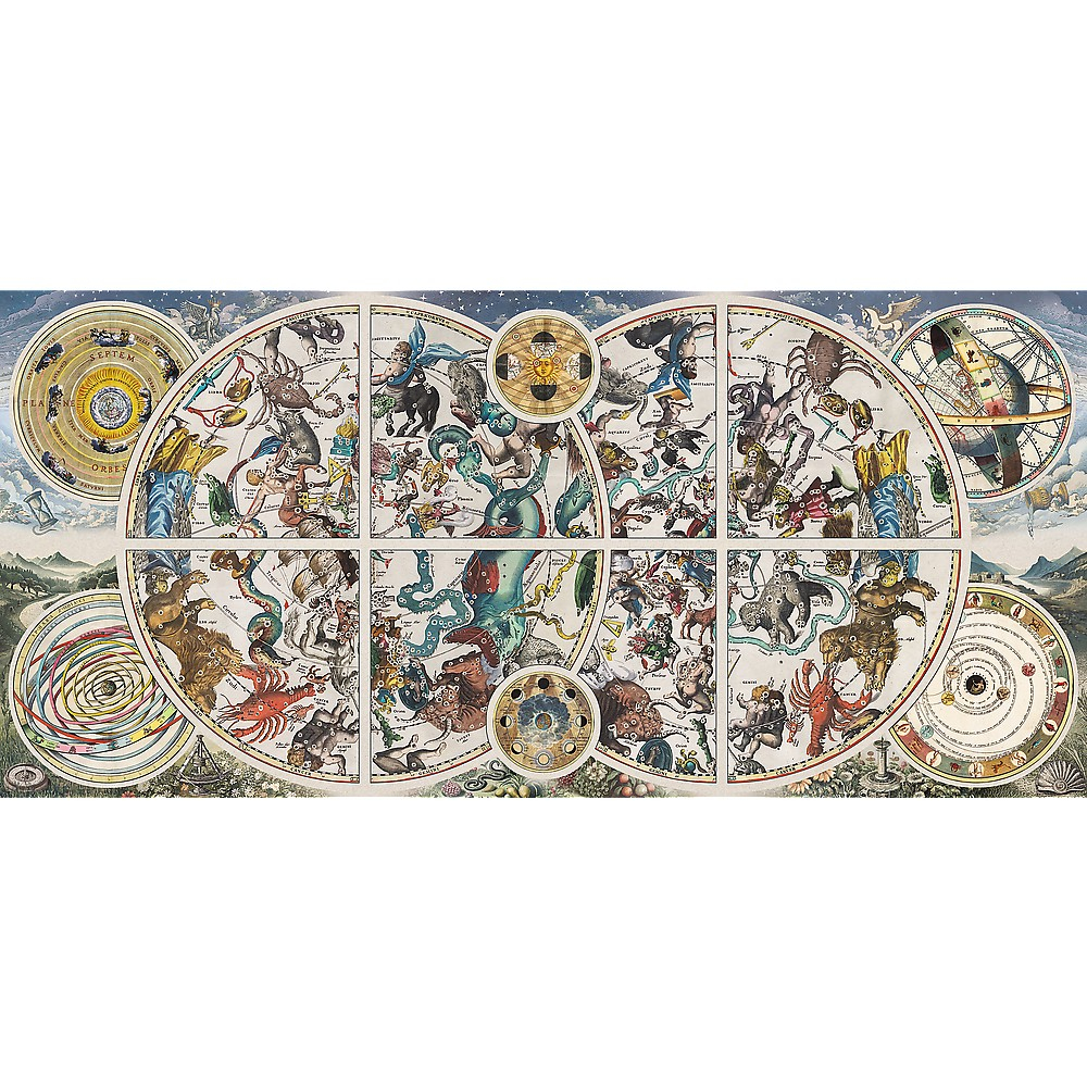 Puzzle trefl uft 9000 harti celeste antice [3]