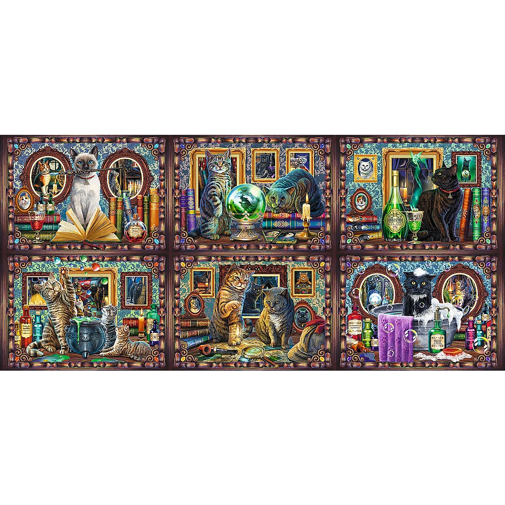 Puzzle trefl uft 9000 lisa parker minuni cu mustati [3]