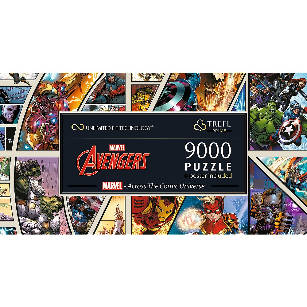 Puzzle trefl uft 9000 marvel avengers prin universul comic  [5]