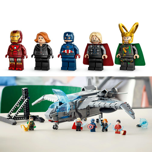 Quinjetul Avengers, varsta de la 9 ani la +15 ani [8]