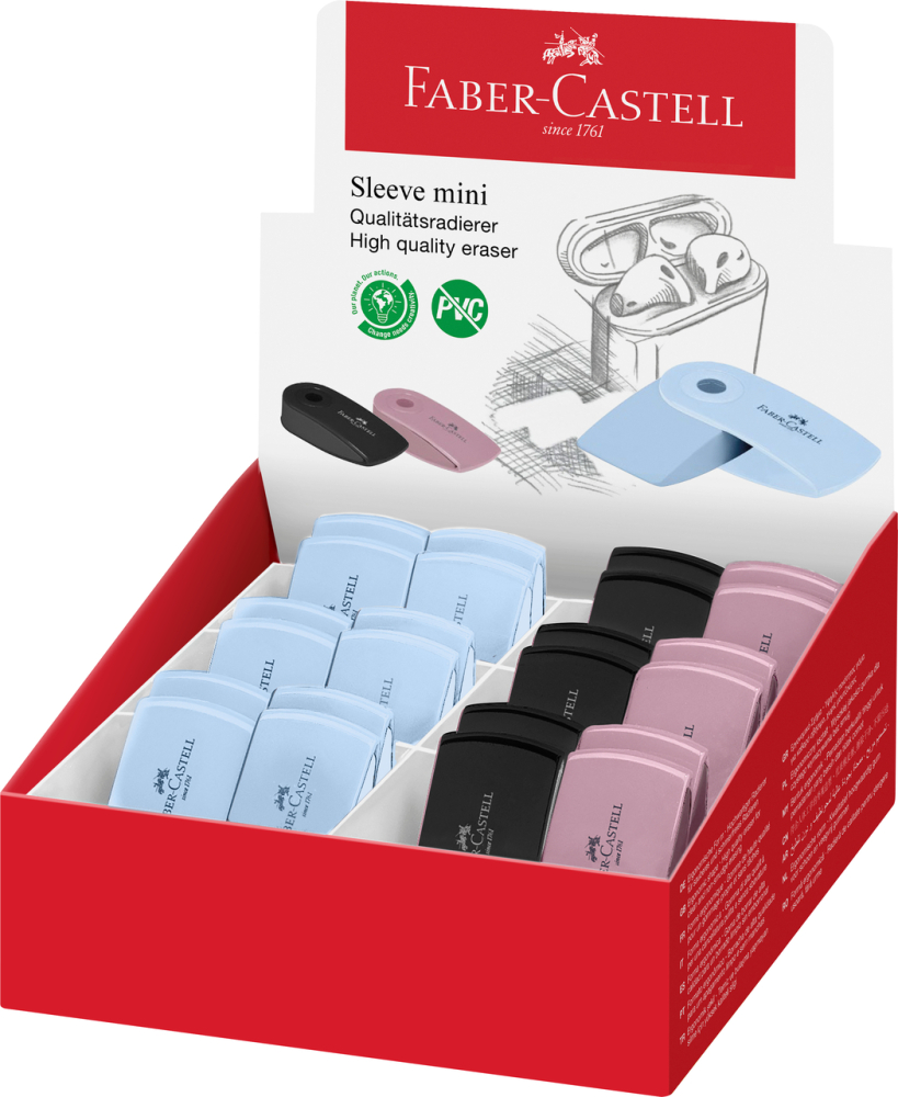 Radiera creion sleeve mini harmony 2026 faber-castell [3]