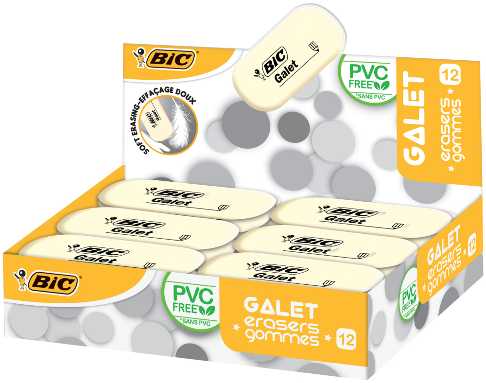 Radiera galet 12/cutie bic [2]